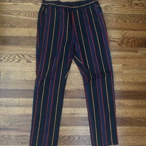 ASOS Slim Fit Striped Chinos